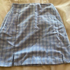 Cara Skirt plaid Brandy Melville